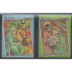 Sri Lanka - 2000 - Nb 1249/1250 - Christmas
