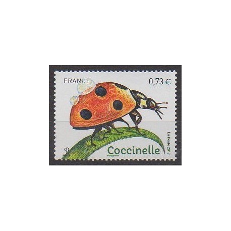 France - Poste - 2017 - Nb 5147 - Insects
