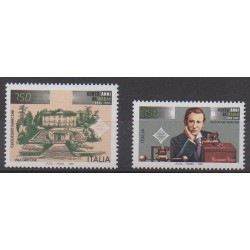 Italie - 1995 - No 2125/2126 - Télécommunications