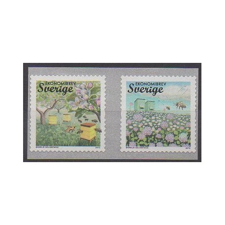 Suède - 2015 - No 3025/3026 - Insectes