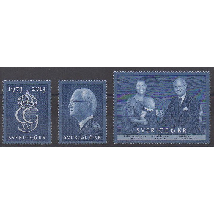 Acheter cette série de timbres de Suède de l'année 2013 (No 2932/2934).