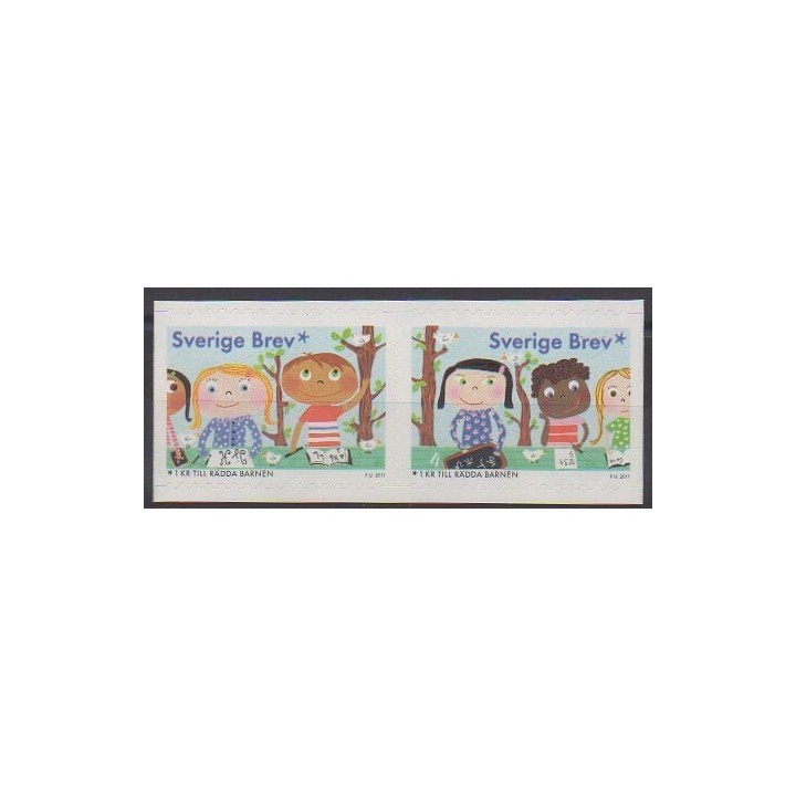 Acheter cette série de timbres de Suède de l'année 2011 (No 2785/2786).