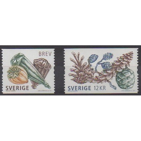 Suède - 2011 - No 2812/2813 - Arbres