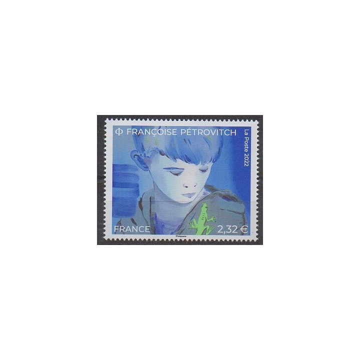 Buy this stamp of France of the year 2022 (Françoise Pétrovitch).
