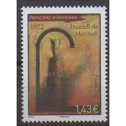 French Andorra - 2022 - Nb 880 - Various Historics Themes