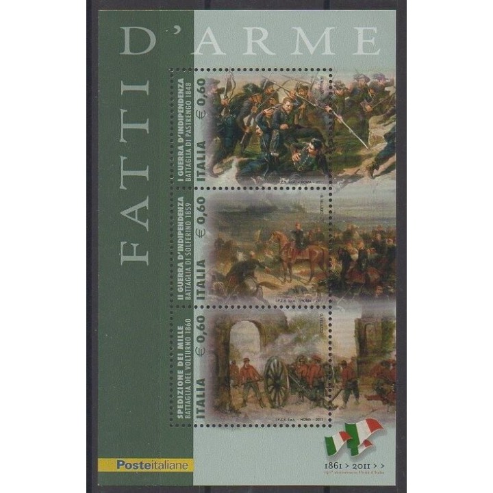Acheter ce bloc-feuillet d'Italie de l'année 2011 (No BF69).