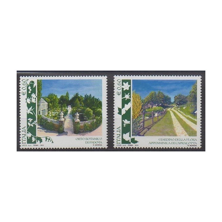 Acheter cette série de timbres d'Italie de l'année 2011 (No 3224/3225).
