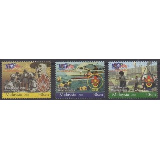 Acheter cette série de timbres de Malaisie de l'année 2008 (No 1278/1280).