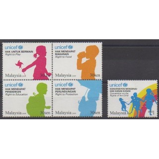 Buy this set of stamps of Malaysia of the year 2009 (Nb 1371/1375).