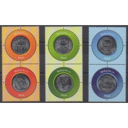 Malaisie - 2010 - No 1380/1385 - Monnaies, billets ou médailles