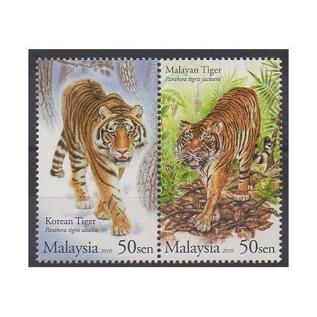 Malaisie - 2010 - No 1386/1387 - Mammifères