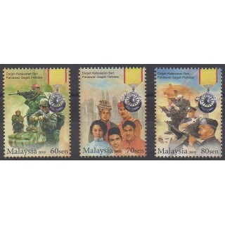 Acheter cette série de timbres de Malaisie de l'année 2010 (No 1420/1422).