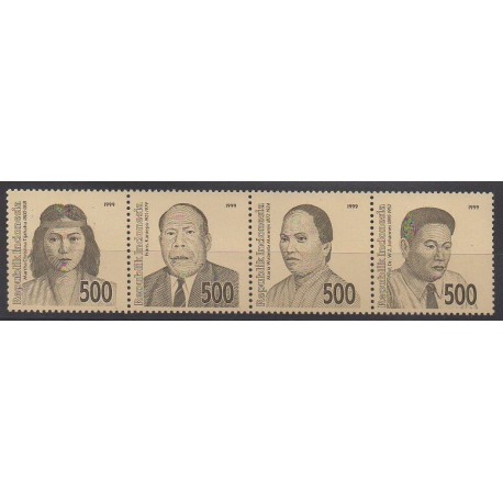 Indonésie - 1999 - No 1715/1718 - Célébrités