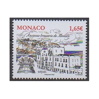 Buy this stamp of Monaco of the year 2022 (Sepac - Brasserie).