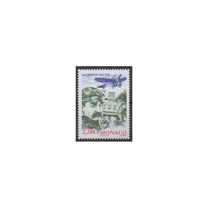 Buy this stamp of Monaco of the year 2022 (Louis Blériot).