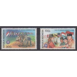 Indonésie - 1993 - No 1337/1338 - Scoutisme