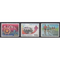 Indonesia - 1993 - Nb 1317/1319