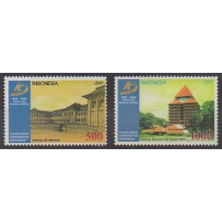 Buy this set of stamps of Indonesia of the year 2000 (Nb 1738/1739).