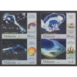 Malaysia - 2005 - Nb 1119/1122 - Sea life
