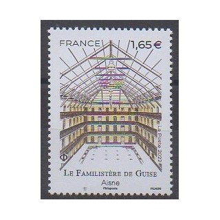 Acheter ce timbre de France de l'année 2022 (Le Familistère de Guise).