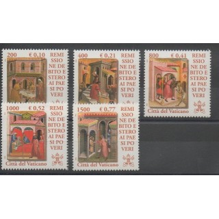 Timbres  - Vatican - 2001 - No 1237/1241