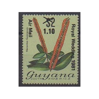 Buy this stamp of Guyana of the year 1981 (Nb PA1).