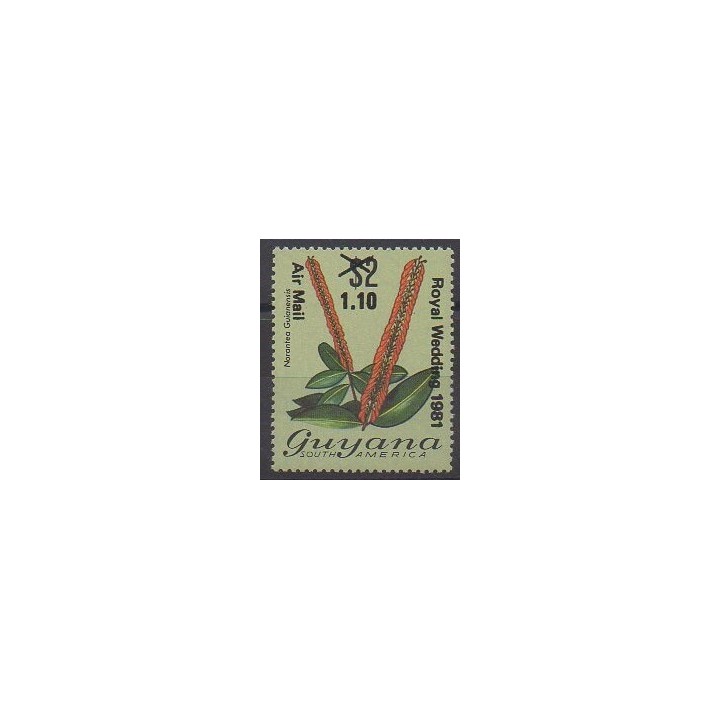 Buy this stamp of Guyana of the year 1981 (Nb PA1).
