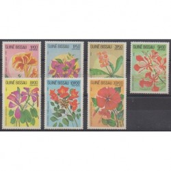 Guinée-Bissau - 1983 - No 217/223 - Fleurs