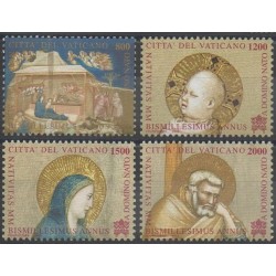 Vatican - 2000 - No 1209/1212 - Noël