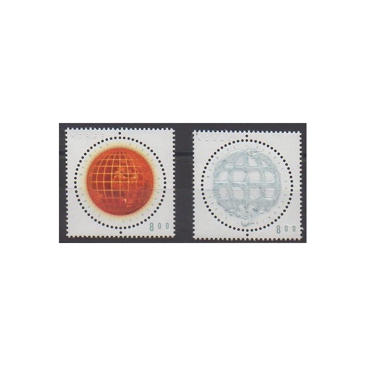 Buy this set of stamps of Norway of the year 2009 (Nb 1619/1620).