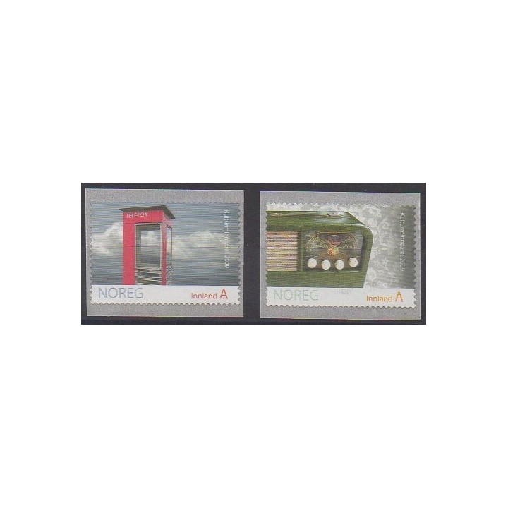 Acheter cette série de timbres de Norvège de l'année 2009 (No 1629/1630).
