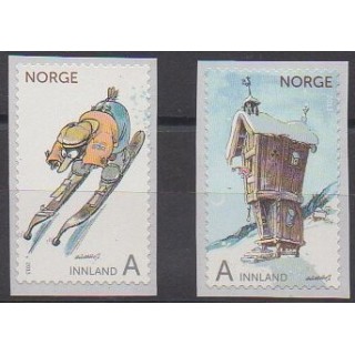 Acheter cette série de timbres de Norvège de l'année 2013 (No 1785/1786).