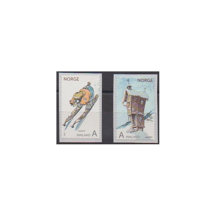 Buy this set of stamps of Norway of the year 2013 (Nb 1785/1786).