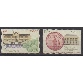 Buy this set of stamps of Norway of the year 2010 (Nb 1677/1678).