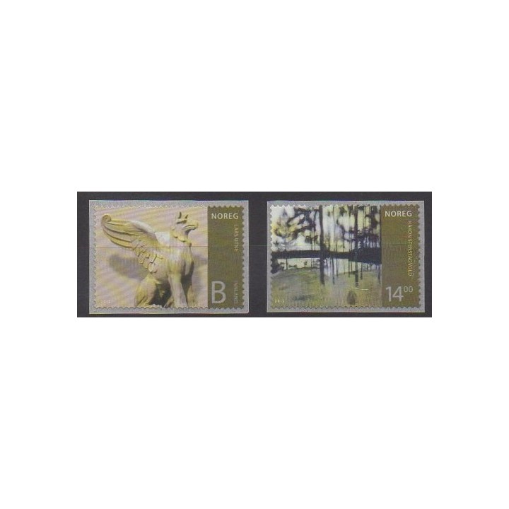 Acheter cette série de timbres de Norvège de l'année 2012 (No 1718/1719).