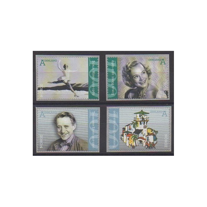 Buy this set of stamps of Norway of the year 2012 (Nb 1724/1727).