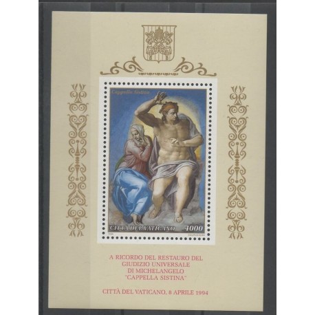 Vatican - 1994 - No BF 14 - peinture