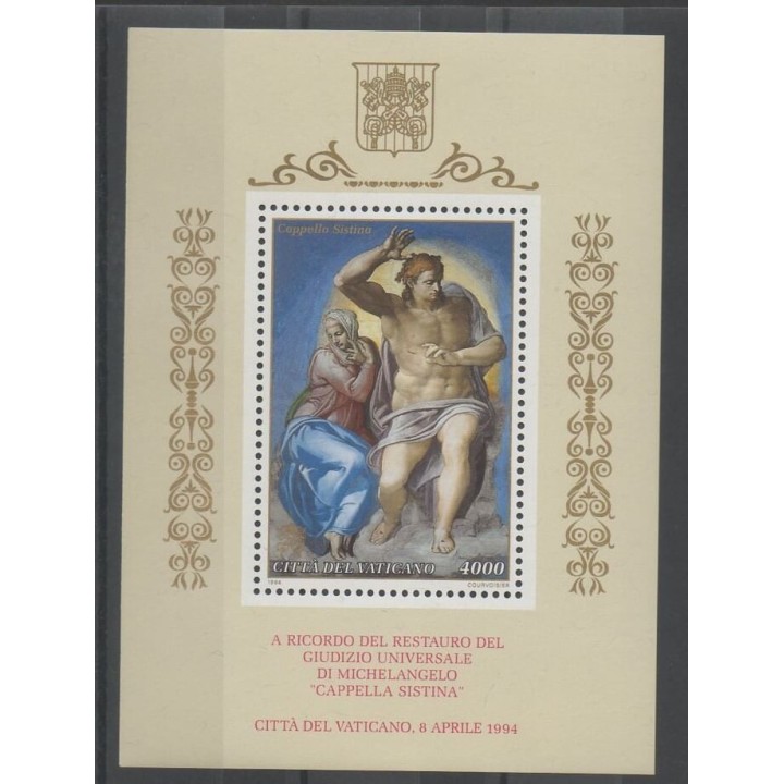 Timbres - Vatican - 1994 - No BF 14 - peinture