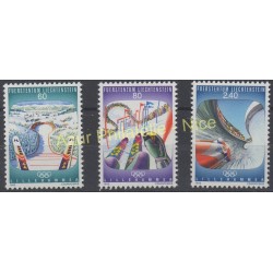 Liechtenstein - 1993 - Nb 1017/1019 - Winter olympics
