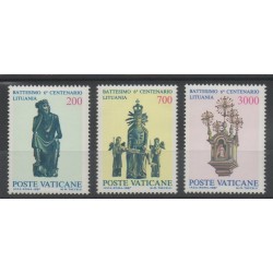 Vatican - 1987 - No 806/808 - art divers