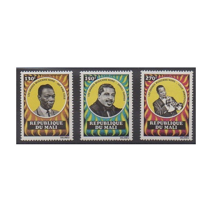 Buy these stamps of Mali of the year 1971 (Nb PA137/PA139).