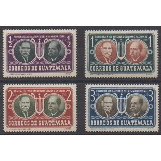 Acheter cette série de timbres du Guatemala de l'année 1953 (No 362/365).