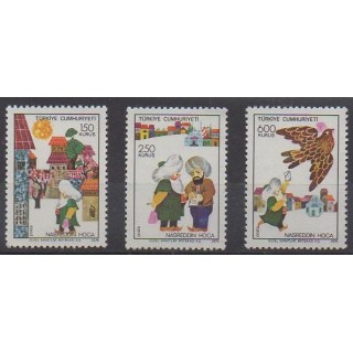 Acheter cette série de timbres de Turquie de l'année 1976 (No 2164/2166).