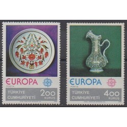 Turquie - 1976 - No 2155/2156 - Artisanat ou métiers - Europa