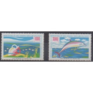 Acheter cette série de timbres de Turquie de l'année 1993 (No 2750/2751).