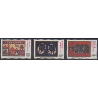 Buy this set of stamps of Turkey of the year 1993 (Nb 2753/2755).