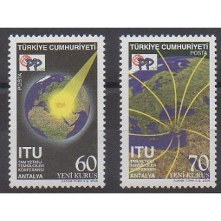 Acheter cette série de timbres de Turquie de l'année 2006 (No 3272/3273).