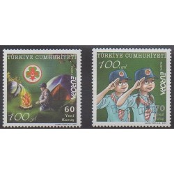 Turkey - 2007 - Nb 3289/3290 - Scouts - Europa