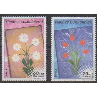 Acheter cette série de timbres de Turquie de l'année 2007 (No 3325/3326).