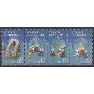 Acheter cette série de timbres de Turquie de l'année 2008 (No 3343/3346).